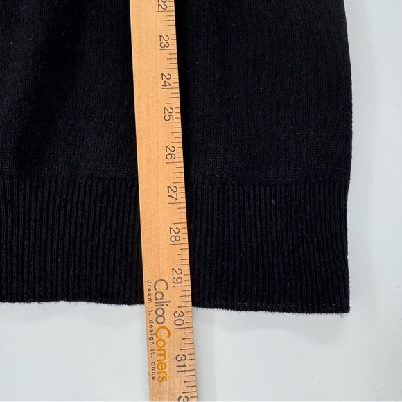 EQUIPMENT FEMME 100% Cashmere Black Sweater - Picture 4 of 4